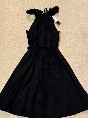 Banana Republic Black Brand New Linen Dress